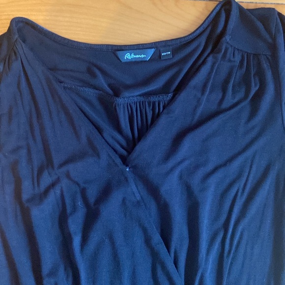 Reitmans Black Wrap Dress XXS - Picture 6 of 6